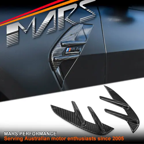 Dry Carbon Fibre Side Fender Guard Vents Cover For Bmw G82 G83 M4 1