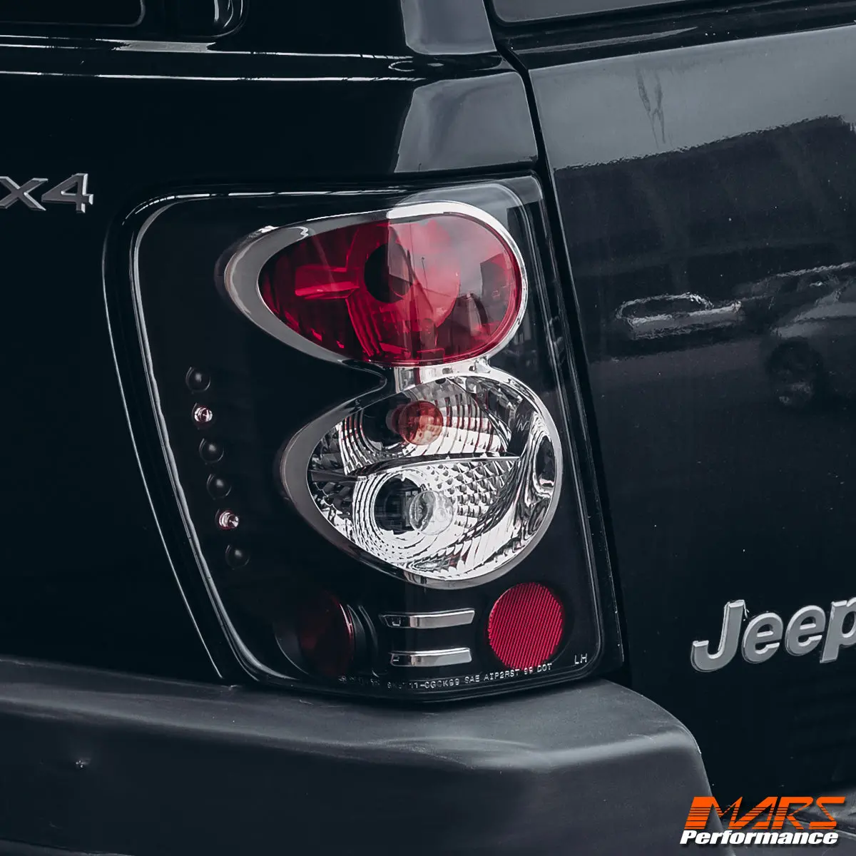 Black Altezza Tail Lights For Jeep Grand Cherokee Wj 1999-2004 1