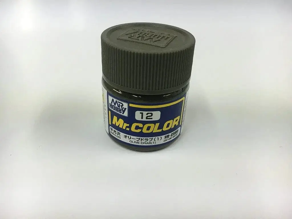 Gnz-C12 Semi Gloss Olive Drab(1) 10Ml 1