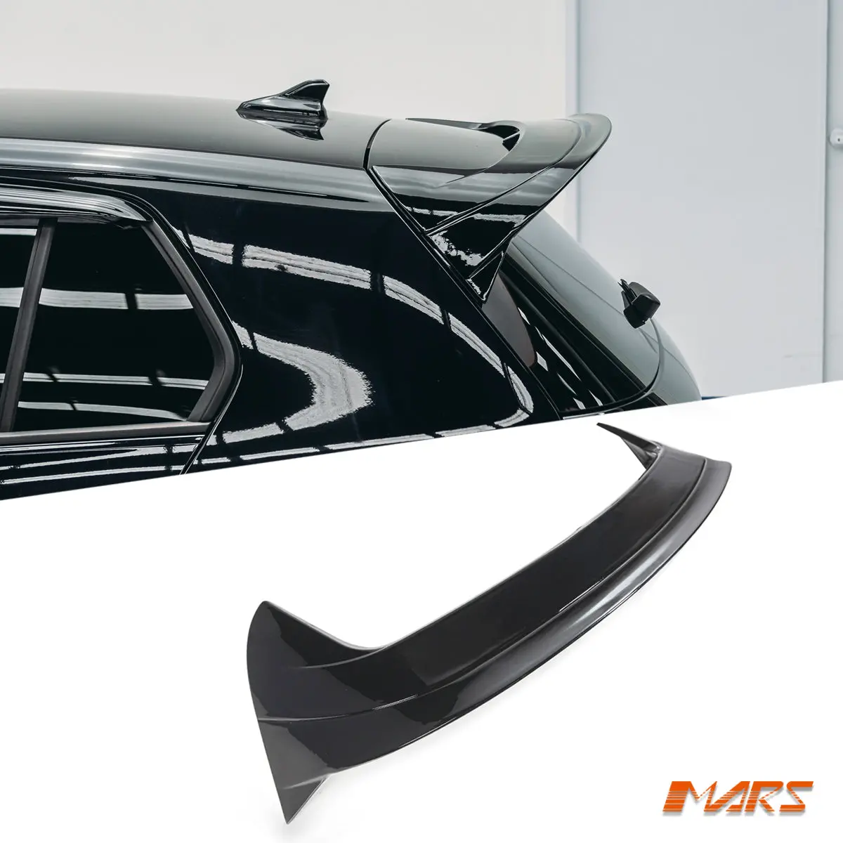 Gloss Black Clubsport 45 Cs Style Rear Roof Spoiler Wing Bodykit For Volkswagen Vw Golf Viii Mk-8 Hatch Gti & R 2021-2024 1