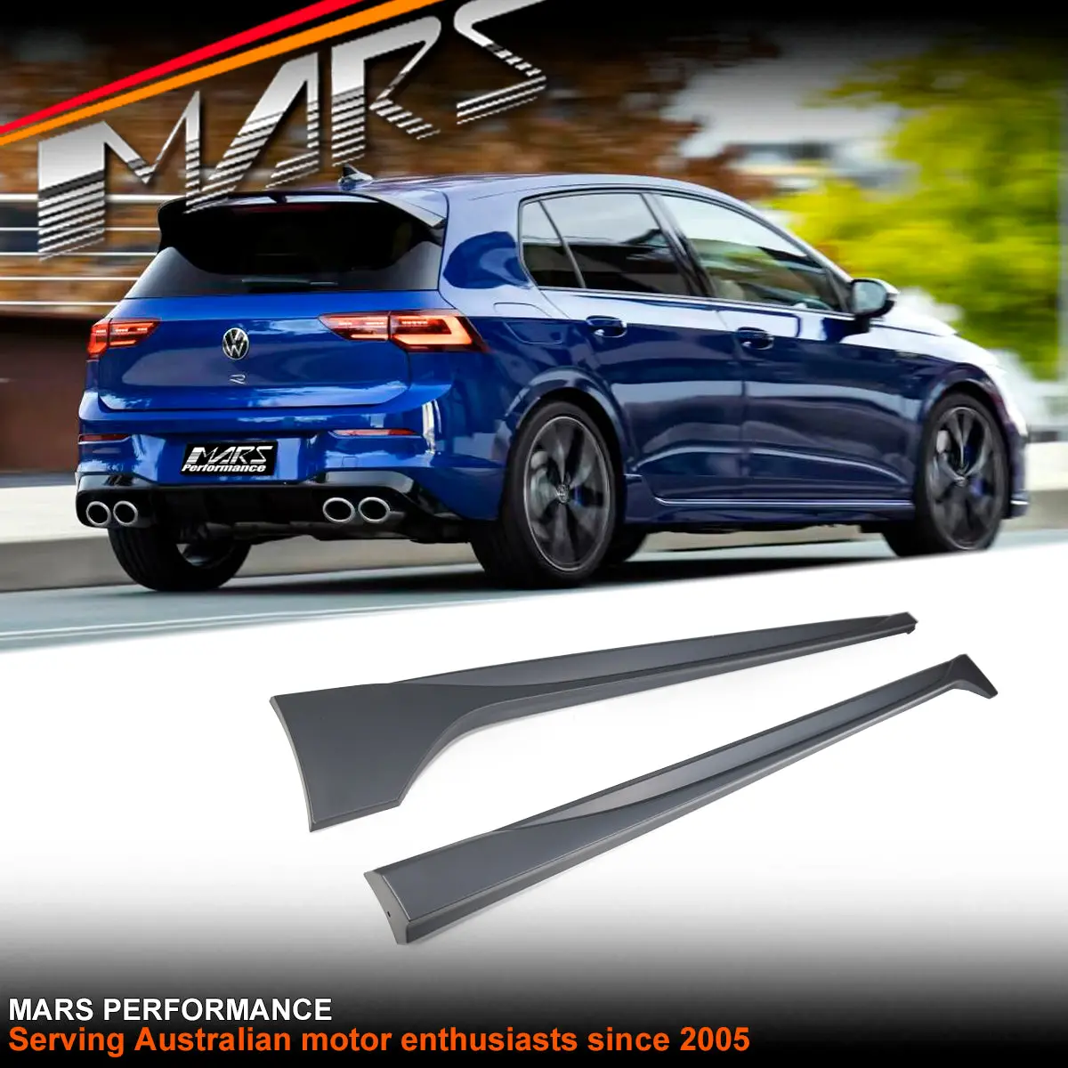 R Style Lower Side Skirts Bodykit For Volkswagen Vw Golf Viii Mk-8 2021-2024 1