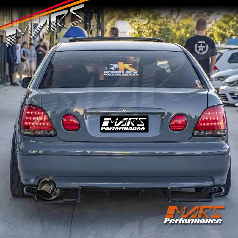 Smoked Red Led Tail Lights With Trunk Lights For Lexus Gs300 1998-2005 Jzs160r 1