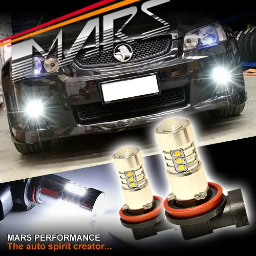 Mars Projector Super Bright Led Smd Bumper Bar Driving Fog Lights Bulbs For Holden Commodore Ve Series 1 1