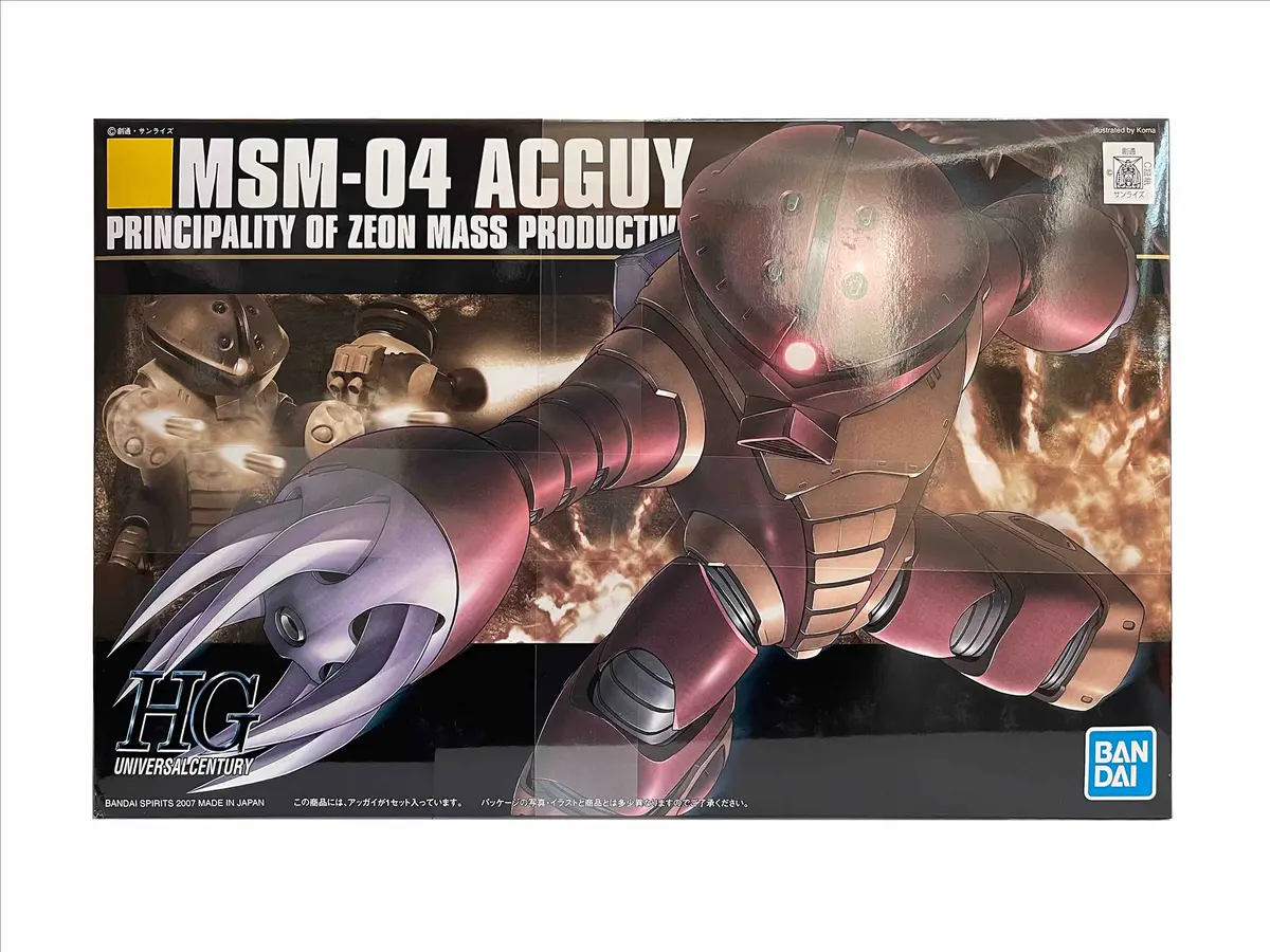 Bandai 5059569  #78 Msn-04 Acguy Hguc Model Kit 1