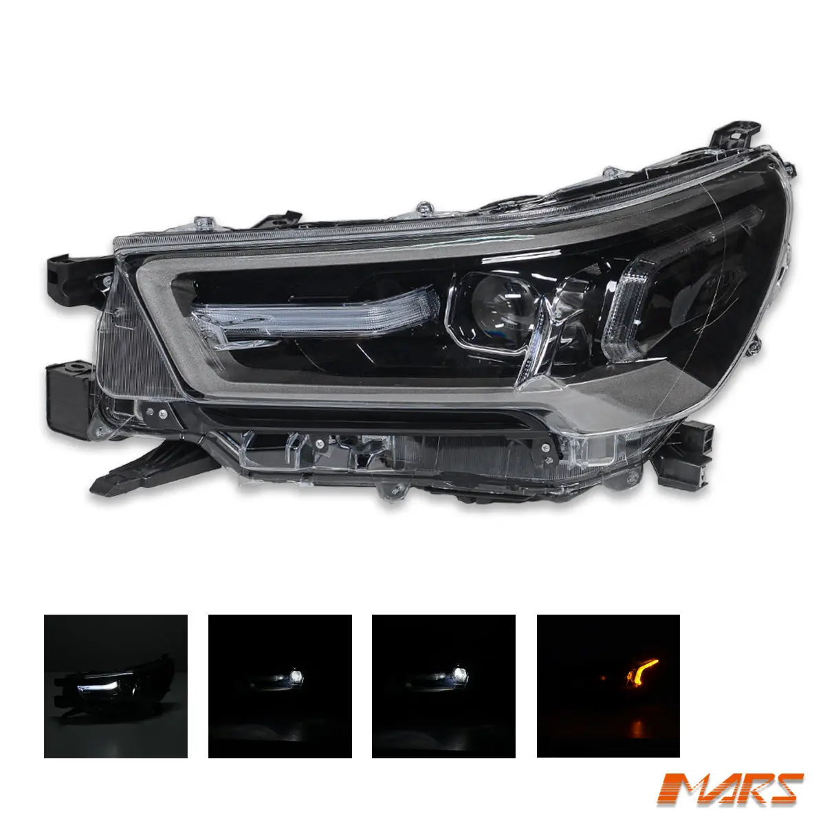Left (Passenger) Side Full Led Head Light Lamp For Toyota Hilux Ute 2021-2025 1