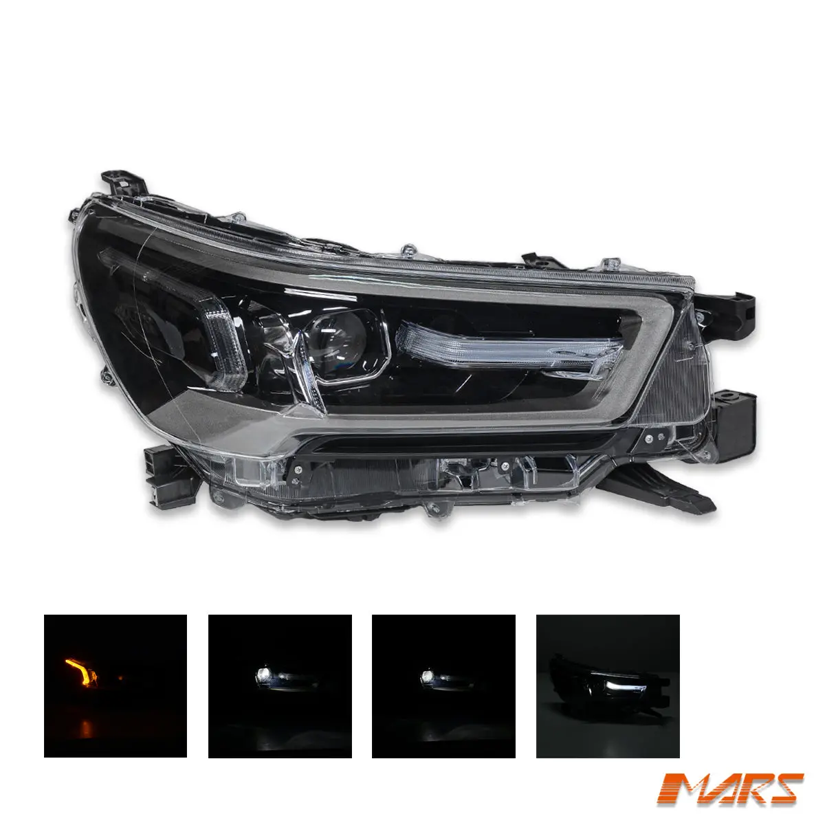 Right (Driver) Side Full Led Head Light Lamp For Toyota Hilux Ute 2021-2025 1