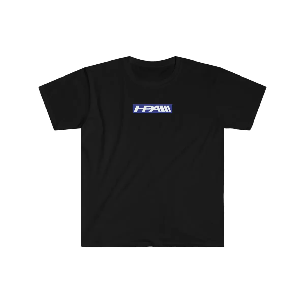 Hpa Blue Box Logo Unisex Softstyle T-Shirt 1