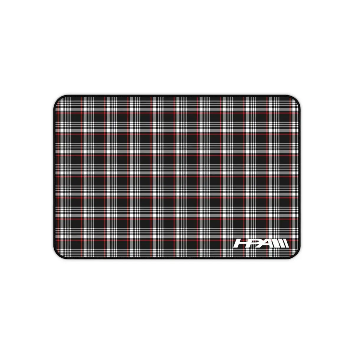 Hpa Gti Plaid Red Desk Mat 1
