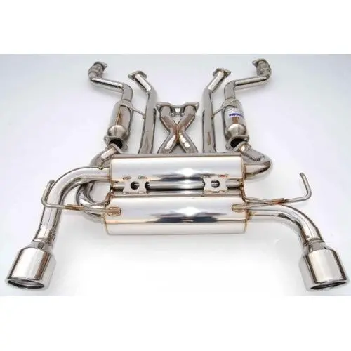 Invidia 09+ 370Z Gemini Rolled Stainless Steel Tip Cat-Back Exhaust 1