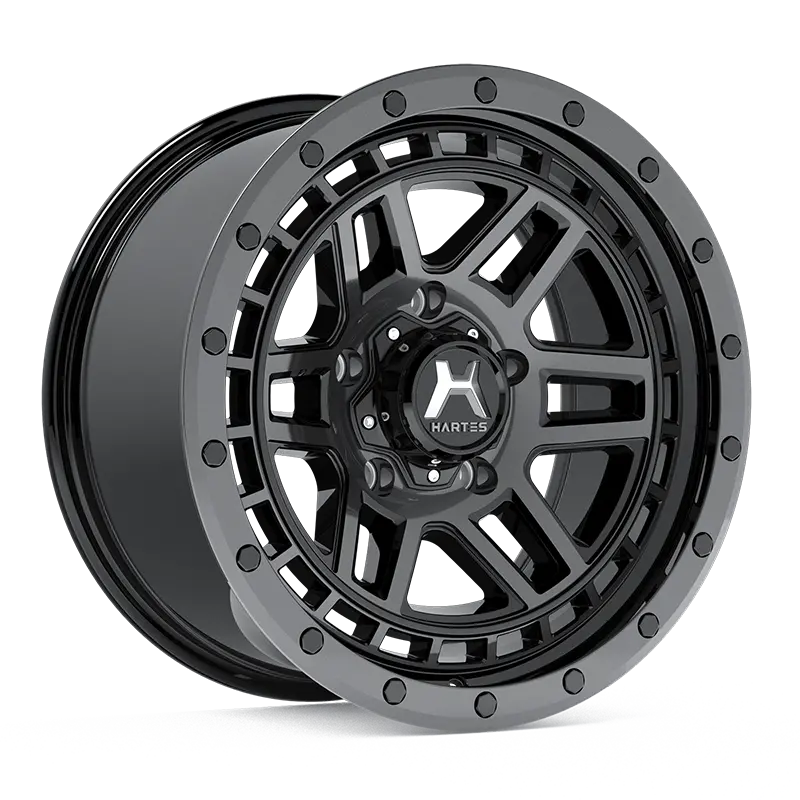 Hartes Metal Wheels Beast Black Dark Tint Lacquer Gloss Black 1
