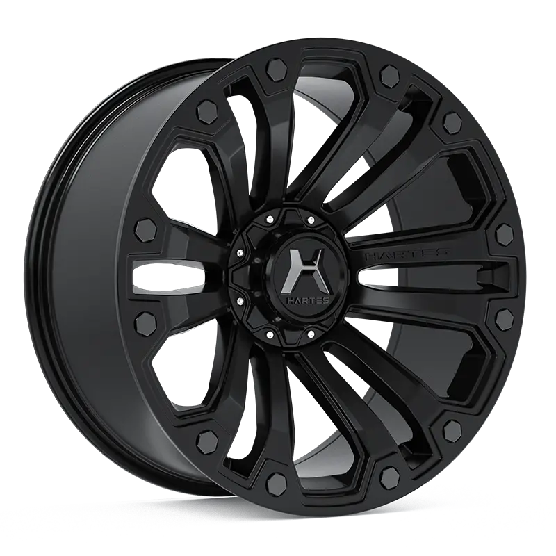 Hartes Metal Wheels Rhino Satin Black 1