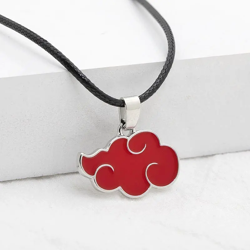 Naruto Metal Akatsuki Organization Red Cloud Sign 1