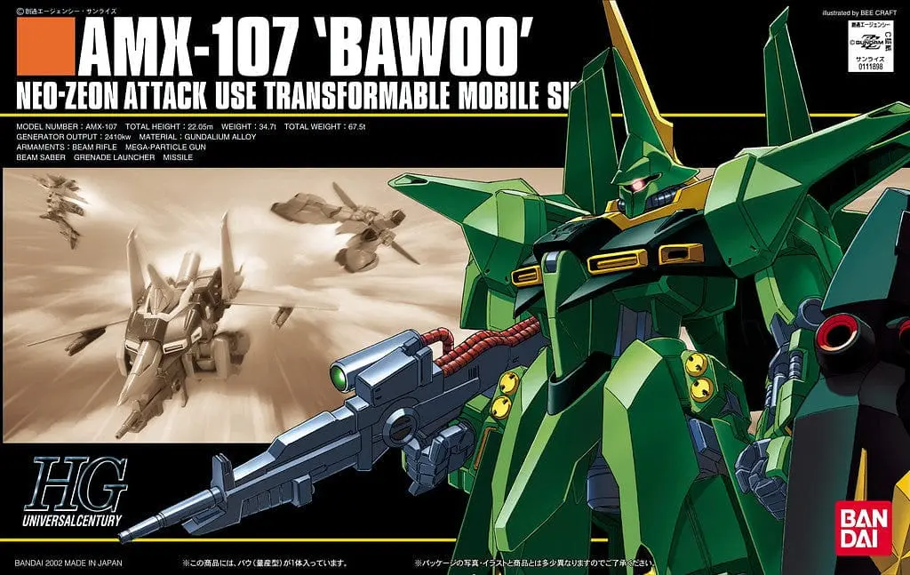 Bandai 111898 #31 Amx-107 Bawoo 1