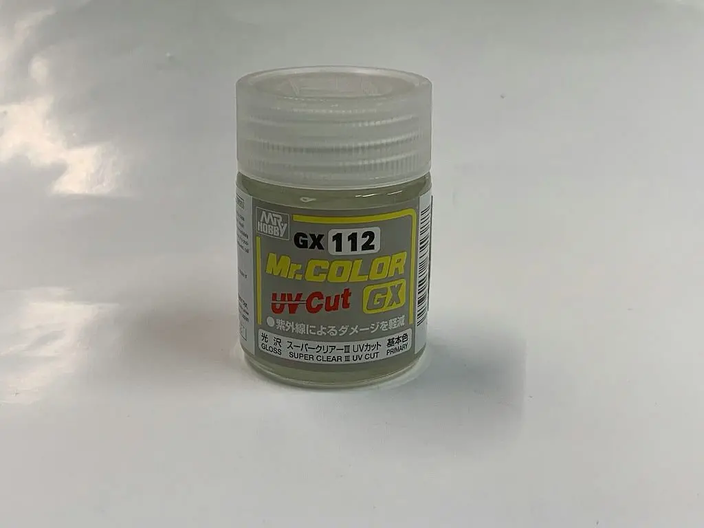 Gnz-Gx112: Gx112 Mr. Color Gx Super Clear Iii Uv Cut Gloss 18Ml 1