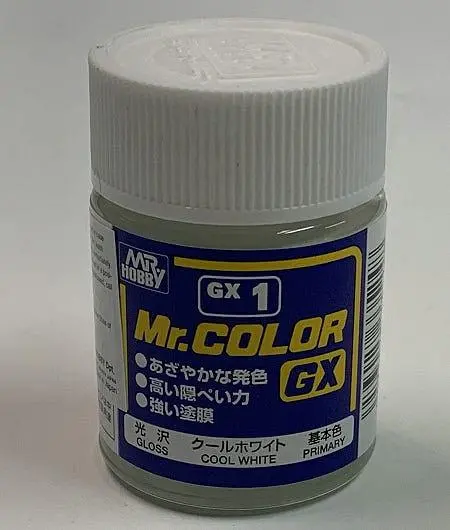 Gnz-Gx1: Gx1 Gx White 18Ml Bottle 1