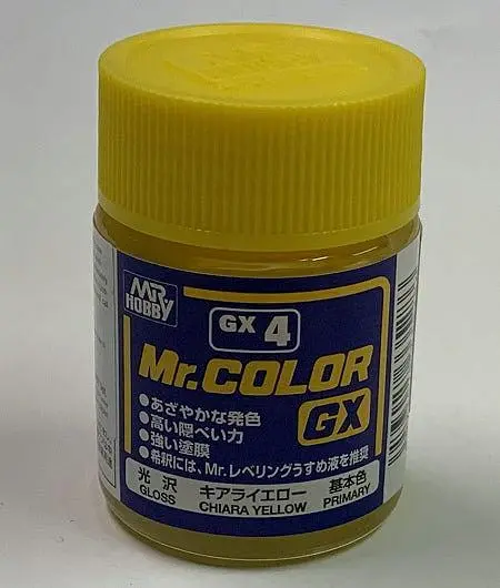 Gnz-Gx4: Gx4 Gx Gloss Yellow 18Ml 1