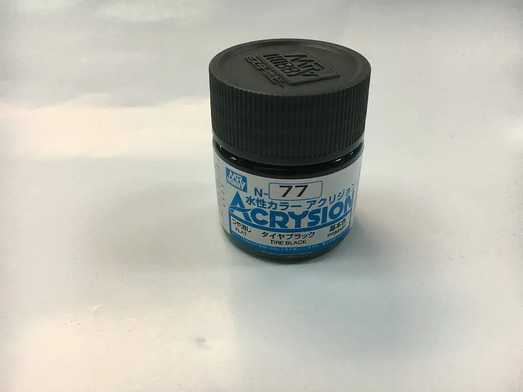 Gnz-N77: Gnz-N77 Tire Black 10Ml Bottle 1