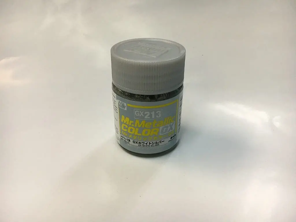 Gnz-Gx213: Gx213 Metallic White Silver 18Ml 1