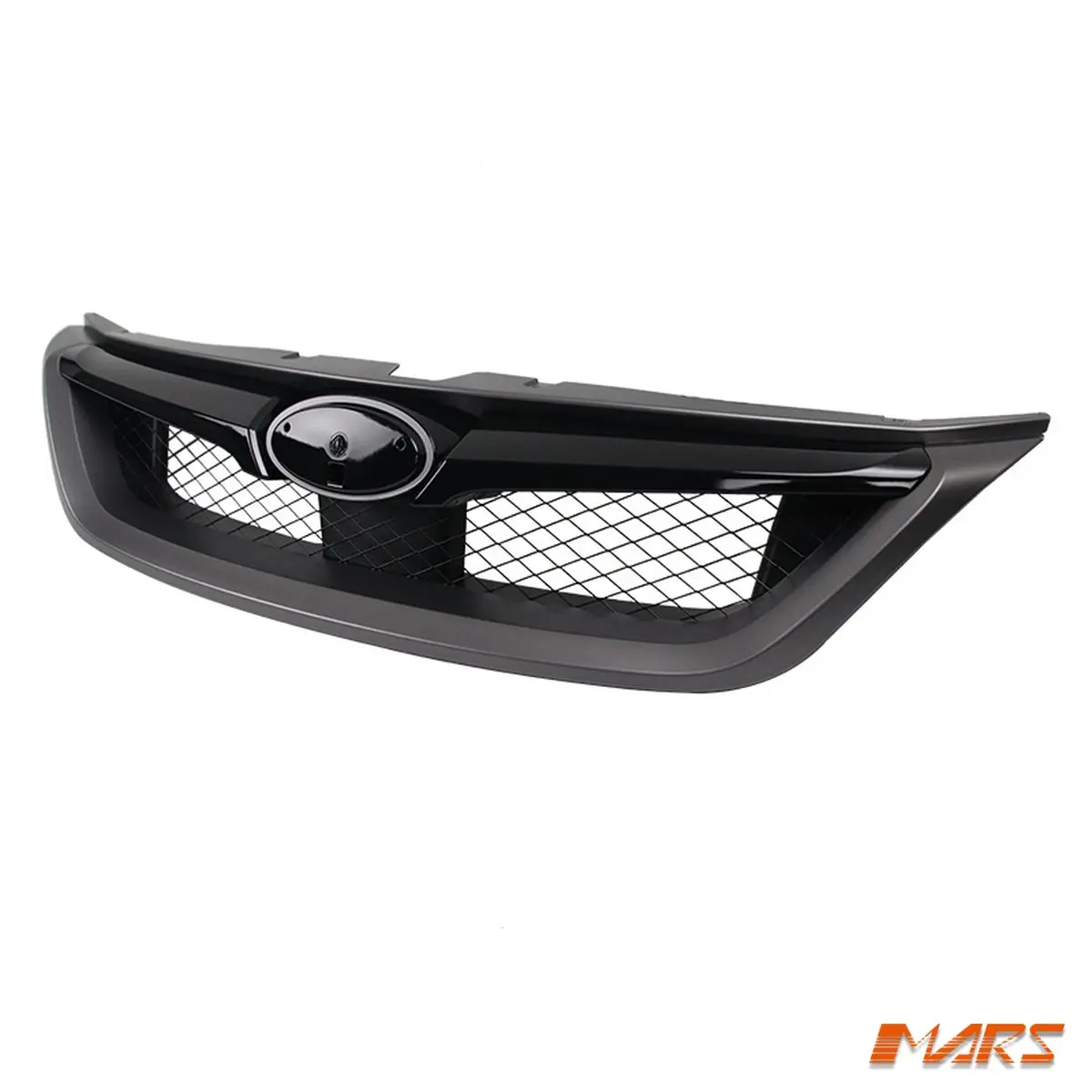 Front Bumper Bar Grill Bodykit For Subaru Sti 07-14 & Wrx 11-13 Hatch & Sedan 1