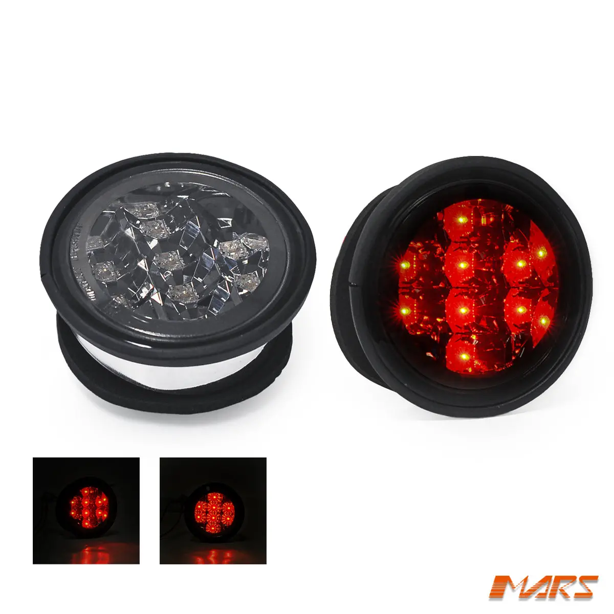 Smoked Led Trunk Tail Fog Lights For Lexus Is200 Is300 Xe10 1998-2005 1