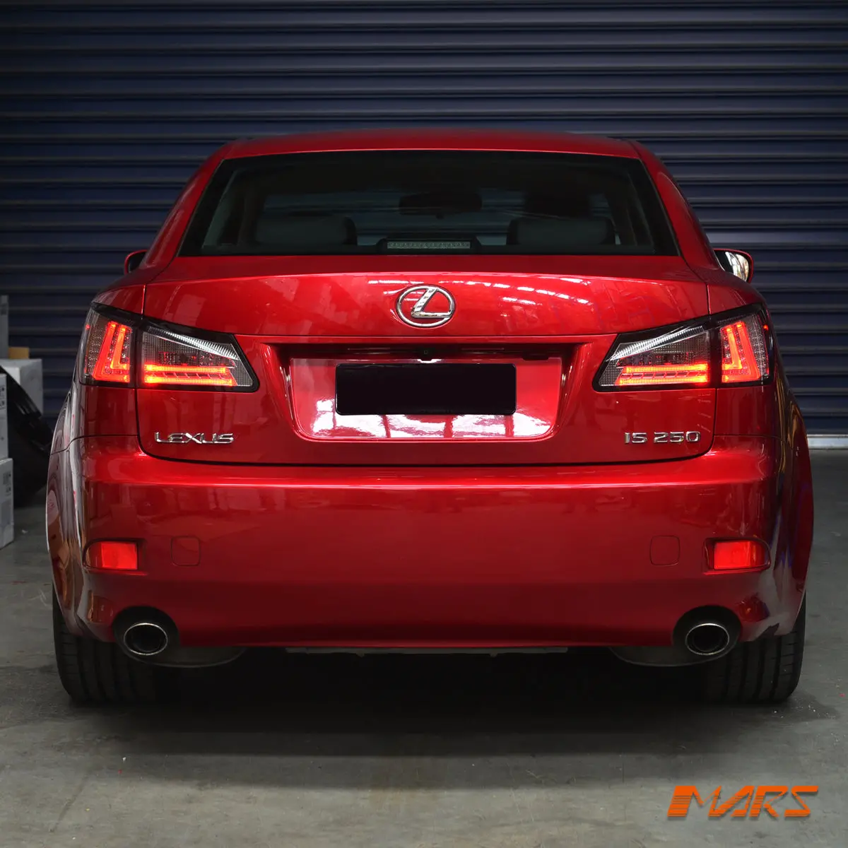 Full Smoked 3D Stripe Bar Led Tail Lights For Lexus Isf Is250 Is350 Xe20 2005-2013 1