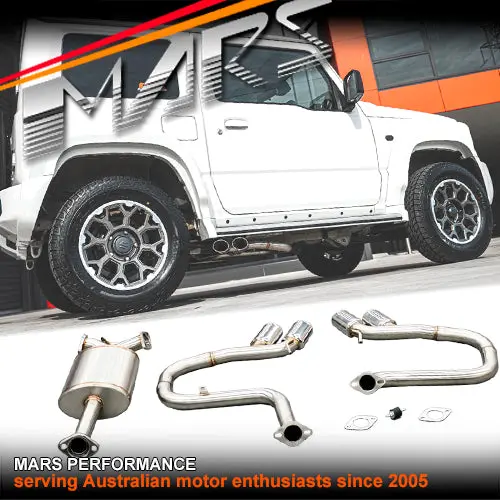 G63 Amg Style Exhaust Muffler System For Suzuki Jimny Gj 2019-2024 1