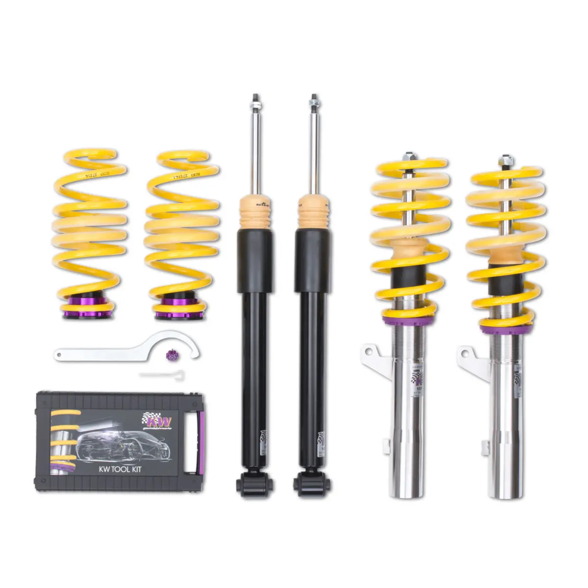 Kw V2 Comfort Coilovers Vw Mk7 Gti & Golf R 1