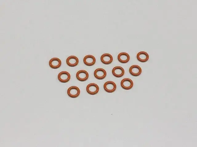Kyosho Org06 Silicone O-Ring(P6/Orange)15Pcs 1