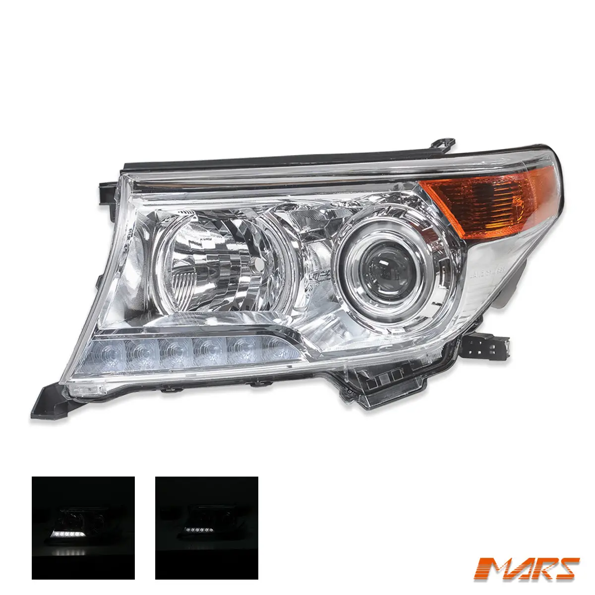 Left (Passenger Side) Xenon Headlight For Toyota Landcruiser 200 Series Vx / Sahara (2012–2015) 1