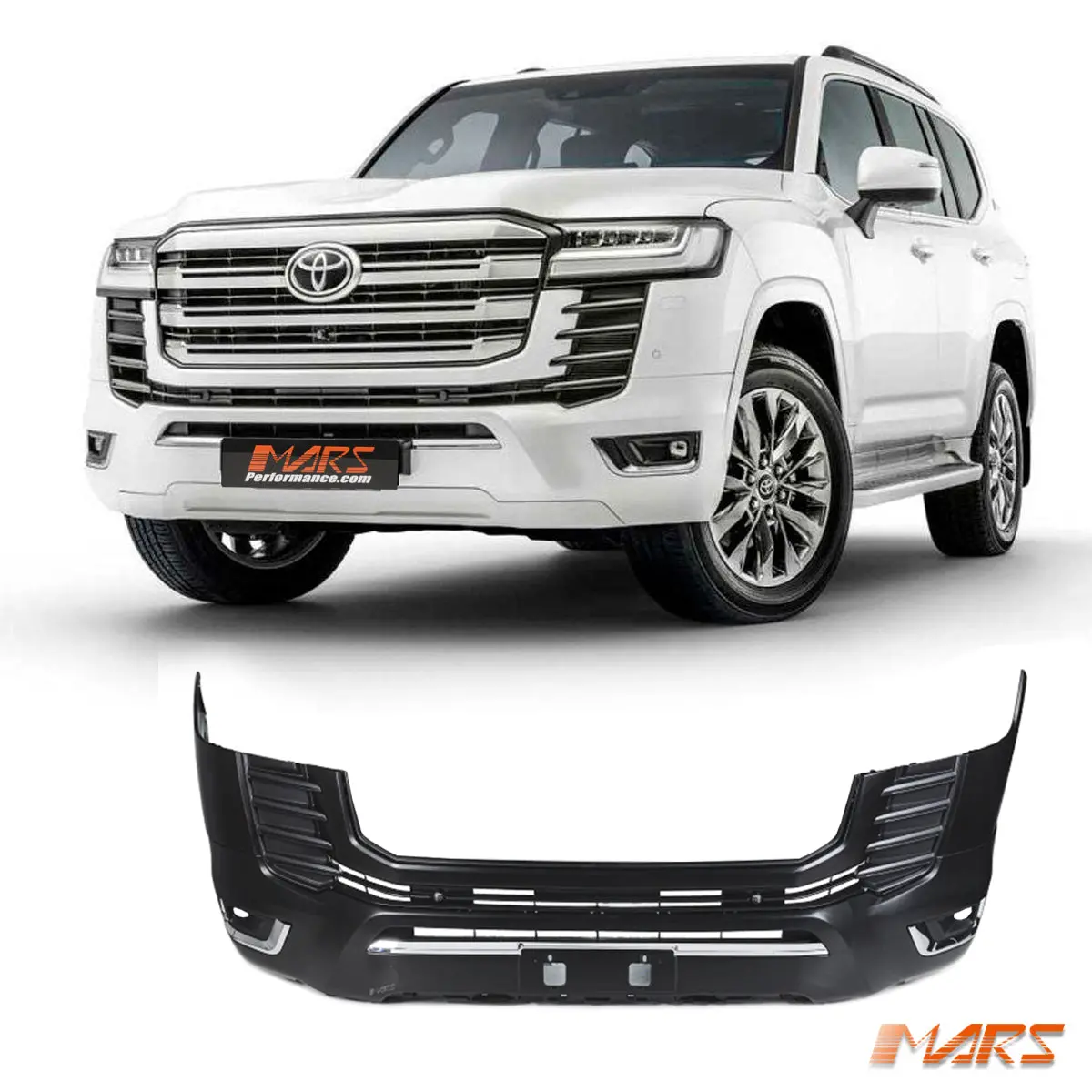 Sahara Zx Style Front Bumper Bar Bodykit For Toyota Landcruiser 300 Series 2021-Onwards 1