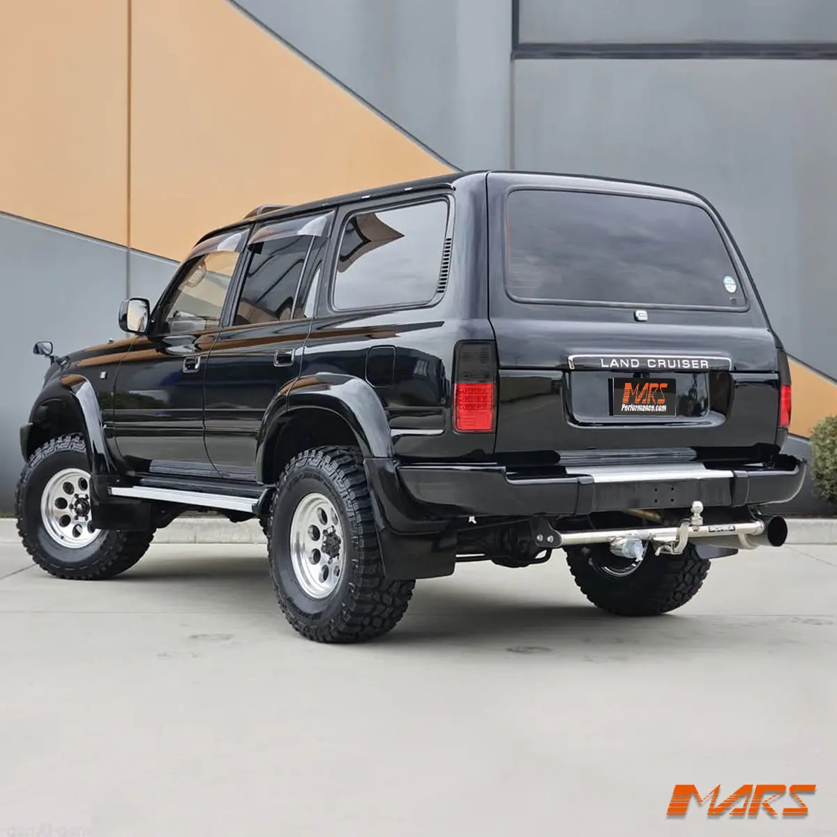 Smoked Red Led Tail Lights For Toyota Landcruiser 80 Series Fj80 Lc80 1990-1997 1