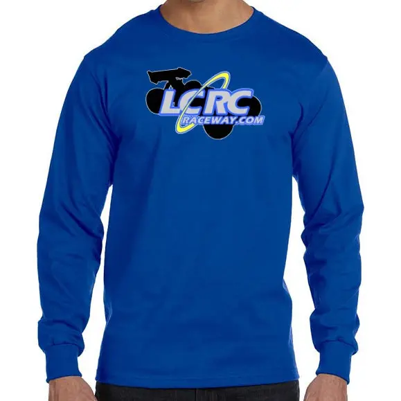 New  Long Sleeve Lcrcraceway.Com T-Shirt (Royal Blue) 1