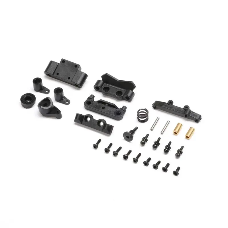 Losi Los-1761 Micro-B Bulkhead, Steering Rack & Servo Saver Set 1