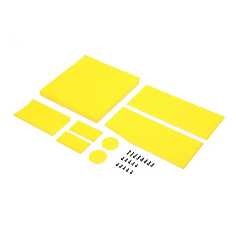 Losi Los-2855 Wing Panel Set, Yellow: 22S Sprint 1