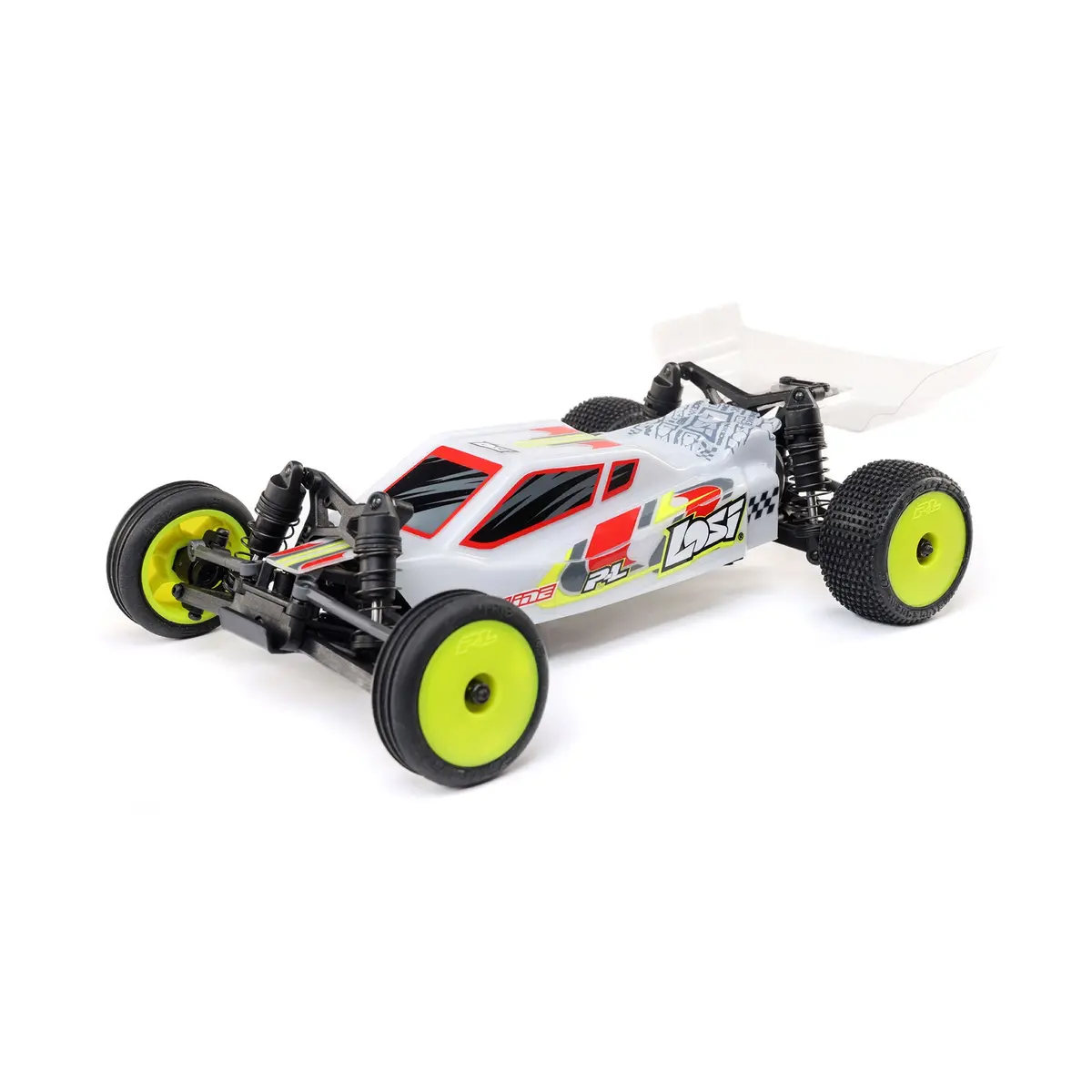 Losi Micro-B 1/24 Rtr 2Wd Buggy (White) W/2.4Ghz Radio, Battery & Charger 1