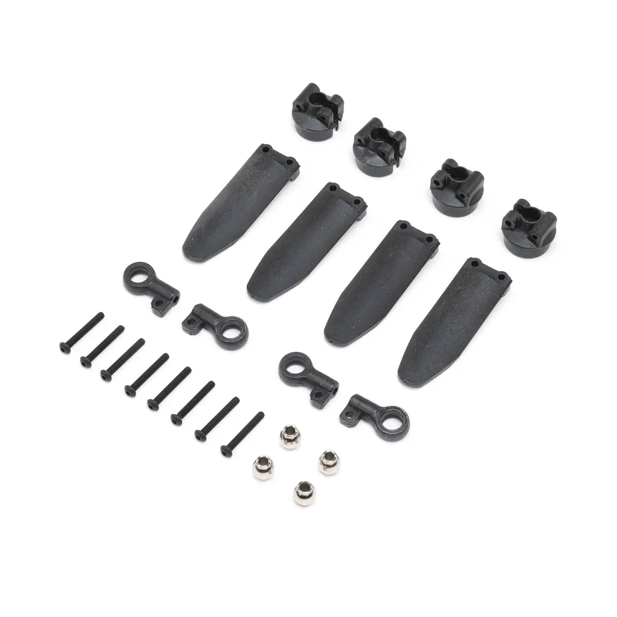 Losi Los243020 Shock Rod End & Guard (4): Lmt Mega 1