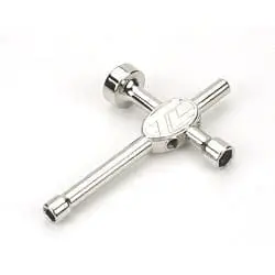 Losb4603 4-Way Wrench Steel(17Mm,10Mm,8Mm,1/4") 1