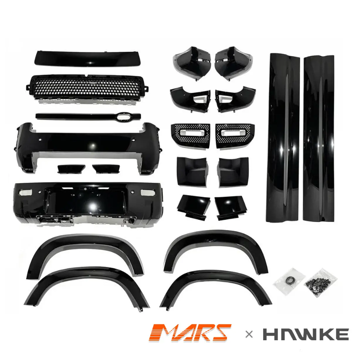 Gloss Pack -Black Out Styling Upgrade Full Bodykit For Land Rover Defender L663 90 2020-2026 1