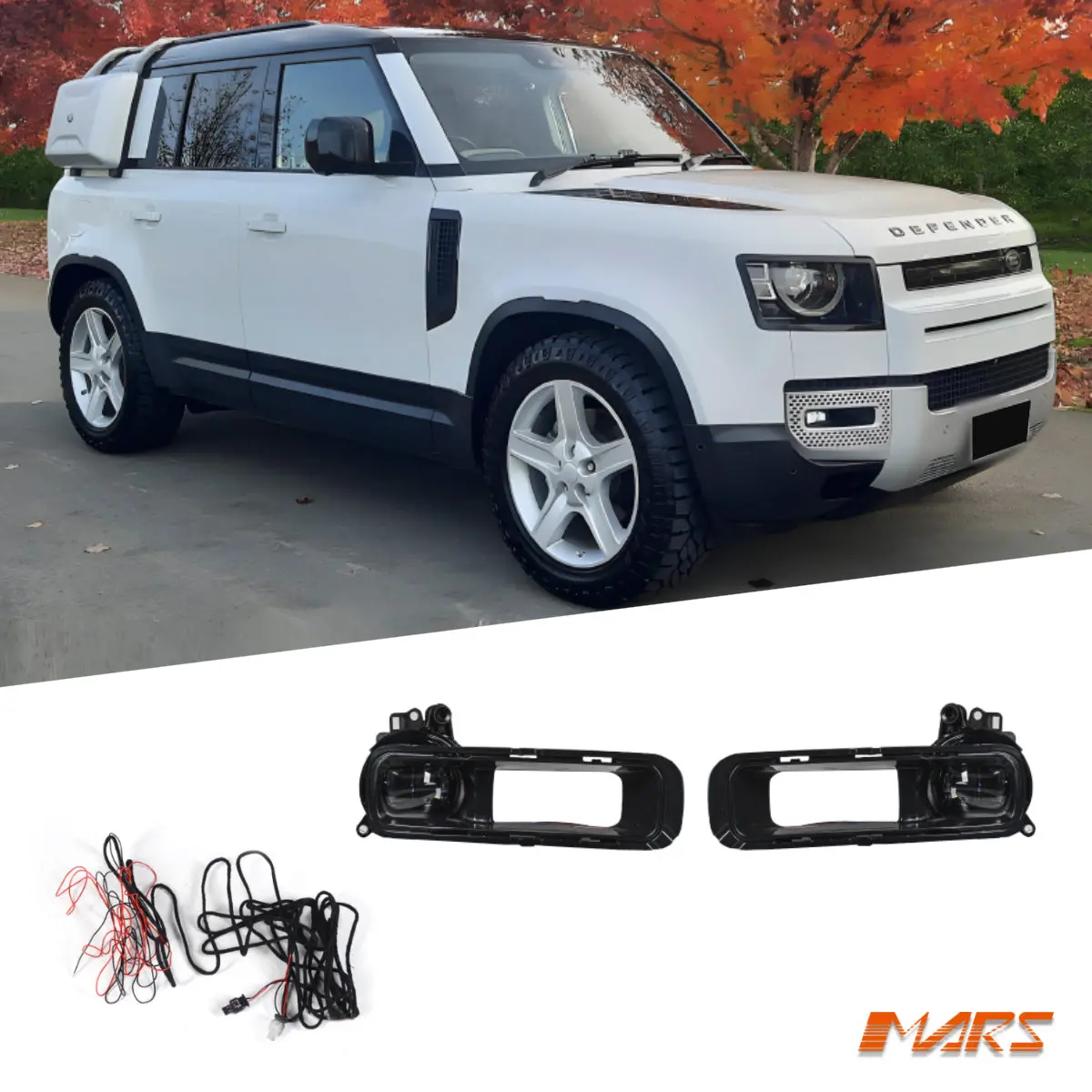 Upgrade Oe Style Led Fog Lights Kit For Land Rover Defender L663 90 110 130 2020-2026 1