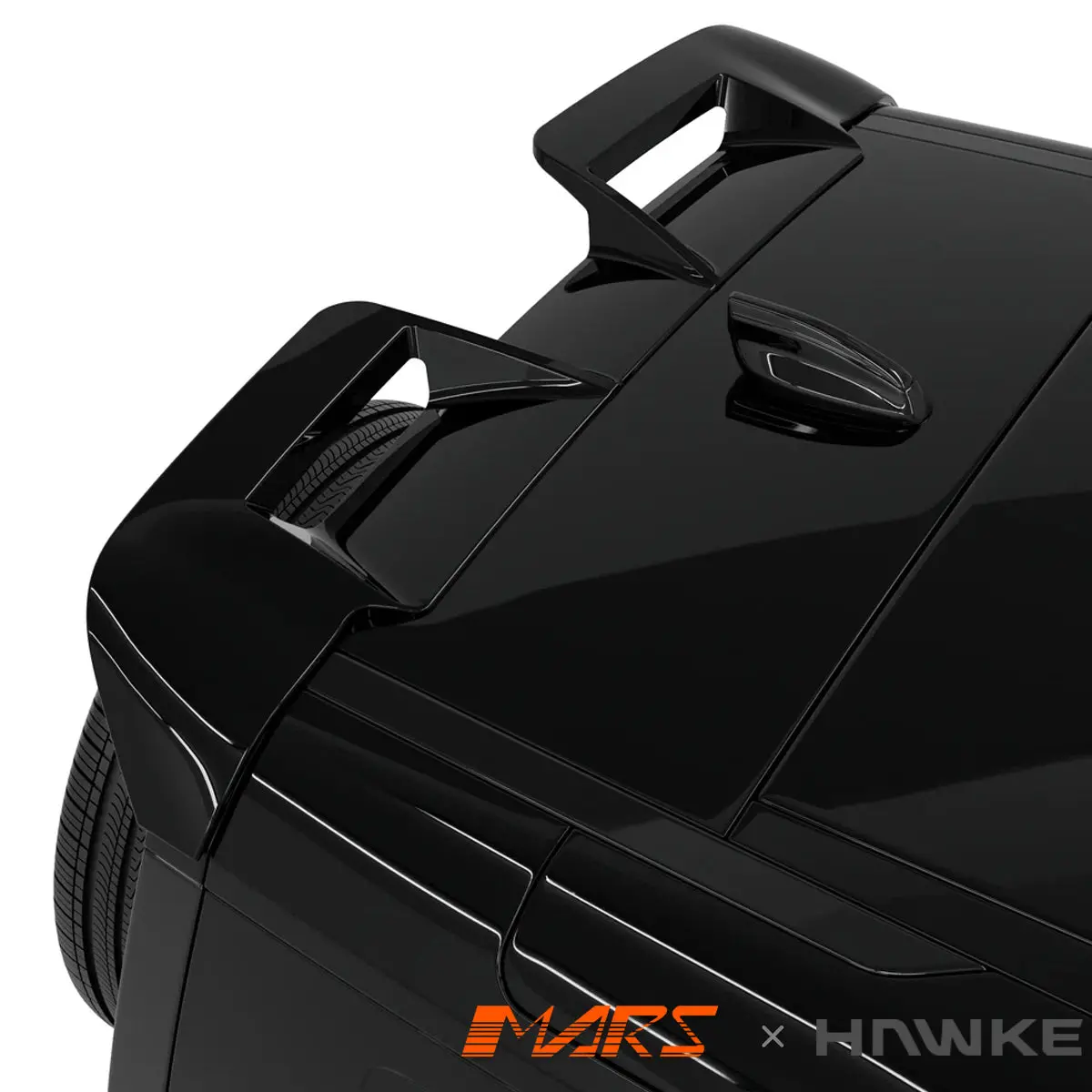 Hawke Aero 2 Gloss Black Roof Spoiler Wing Bodykit For Land Rover Defender L663 90 110 130 2020-2026 1