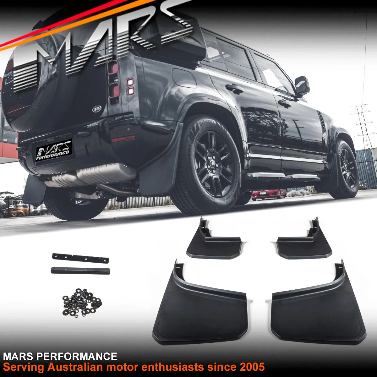Large Size Complete Front And Rear Mud Splash Guard Flaps For Land Rover Defender L663 90 110 2020-2026 1