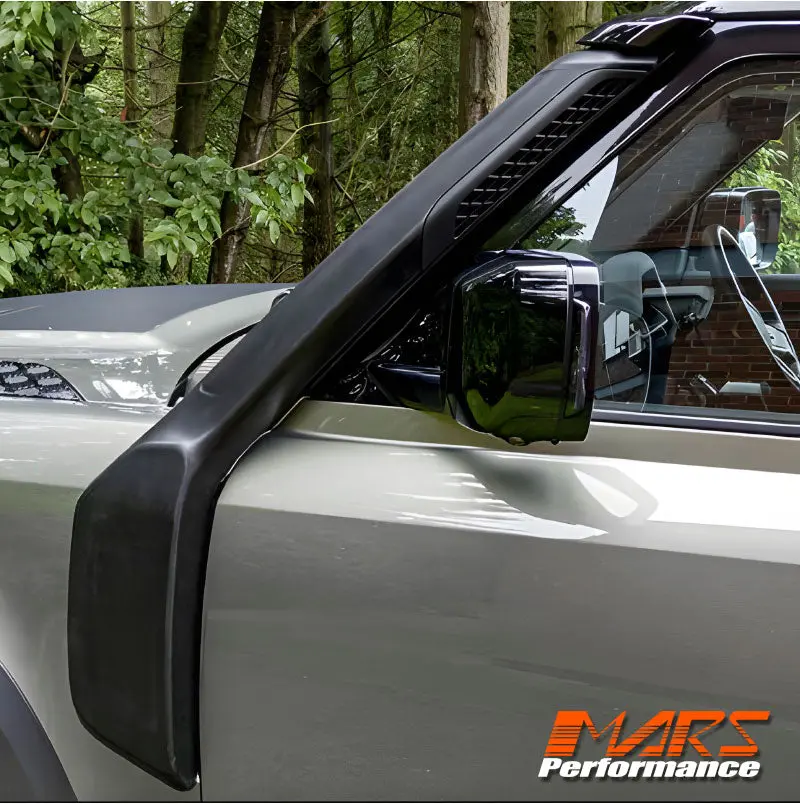 Matt Black Raised Side Fender Air Intake Snorkel For Land Rover Defender L663 90 130 110 2020-2026 1