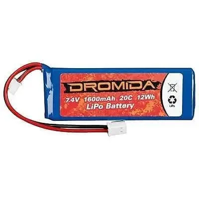 Lipo 2S 7.4V 1600Mah 20C Bx Mt Sc 4.18 1