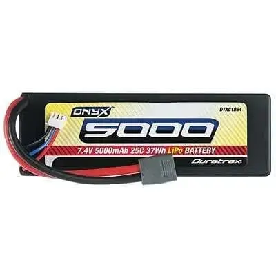 Lipo Onyx 2S 7.4V 5000Mah 25C Hard Case Star Plug 1