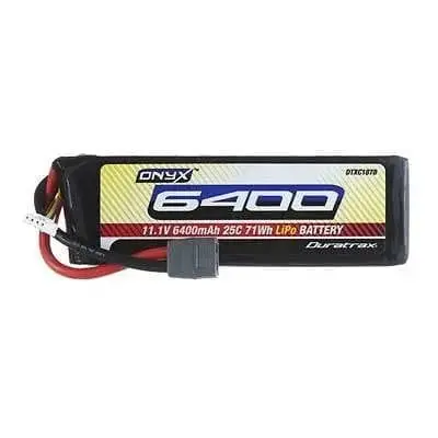 Lipo Onyx 3S 11.1V 6400Mah 25C Soft Case Star Plug 1