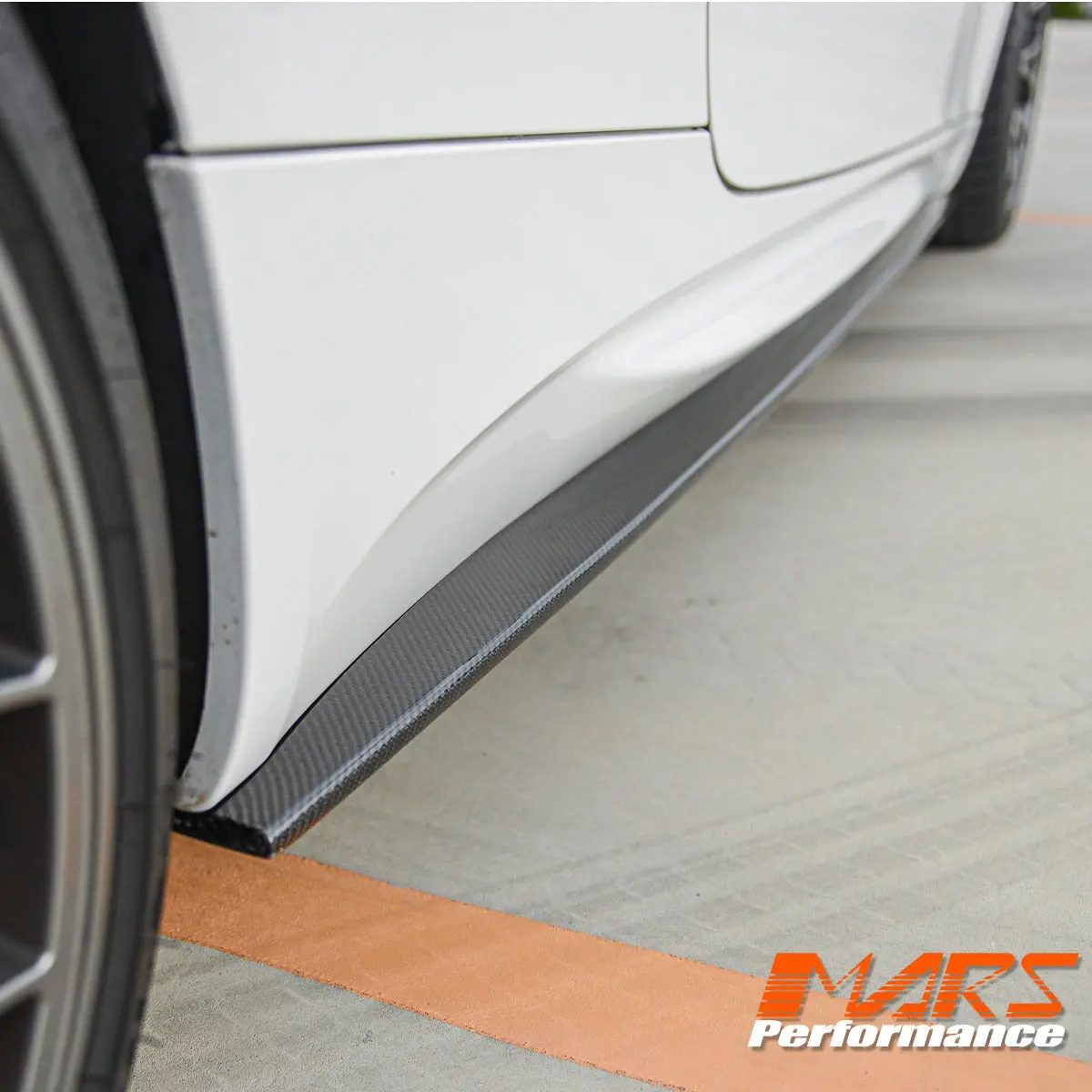 Exotic Style Carbon Fibre Lower Side Skirts Lip Spoiler Bodykit For Bmw E92 M3 Coupe 2007-2013 1