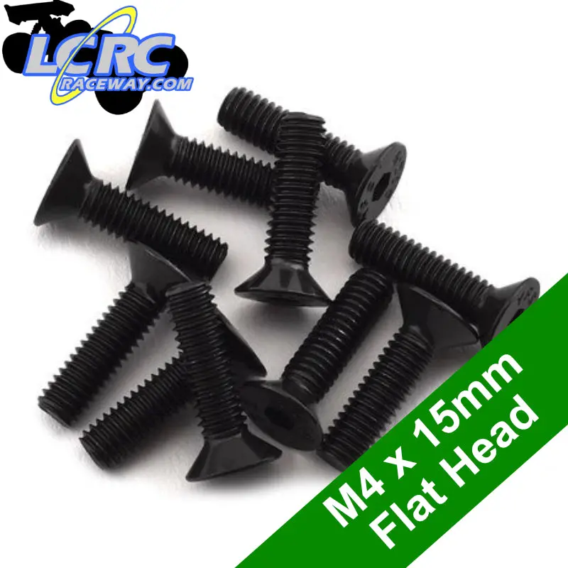 Protek Rc Ptk-H-2305 4X15mm "High Strength" Flat Head Screws 1
