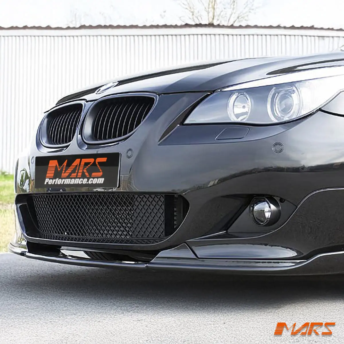 Hamann Style Carbon Lip Spoiler Bodykit For Bmw E60 M5 Front Bumper Bar 2004-2010 2