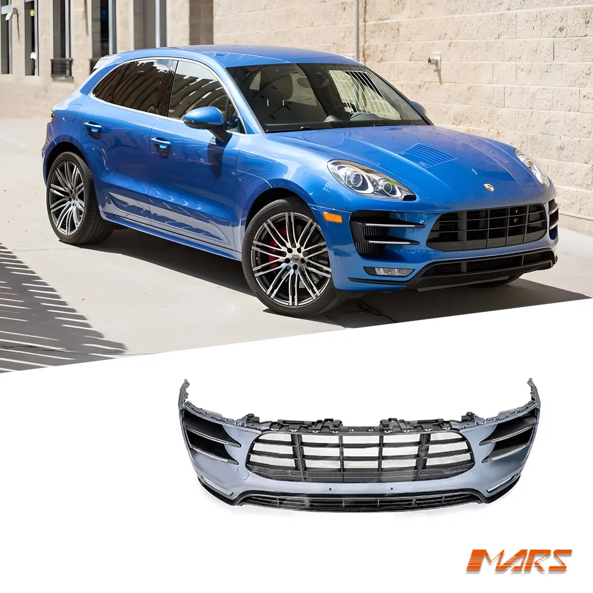 Turbo Style Front Bumper Bar Bodykit For Porsche Macan 95B 2014-2018 1
