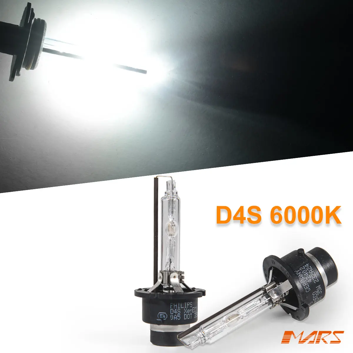 Mars D-Series D4s 35W Ac Hid (High-Intensity Discharge) Xenon Bulbs For Headlights 1